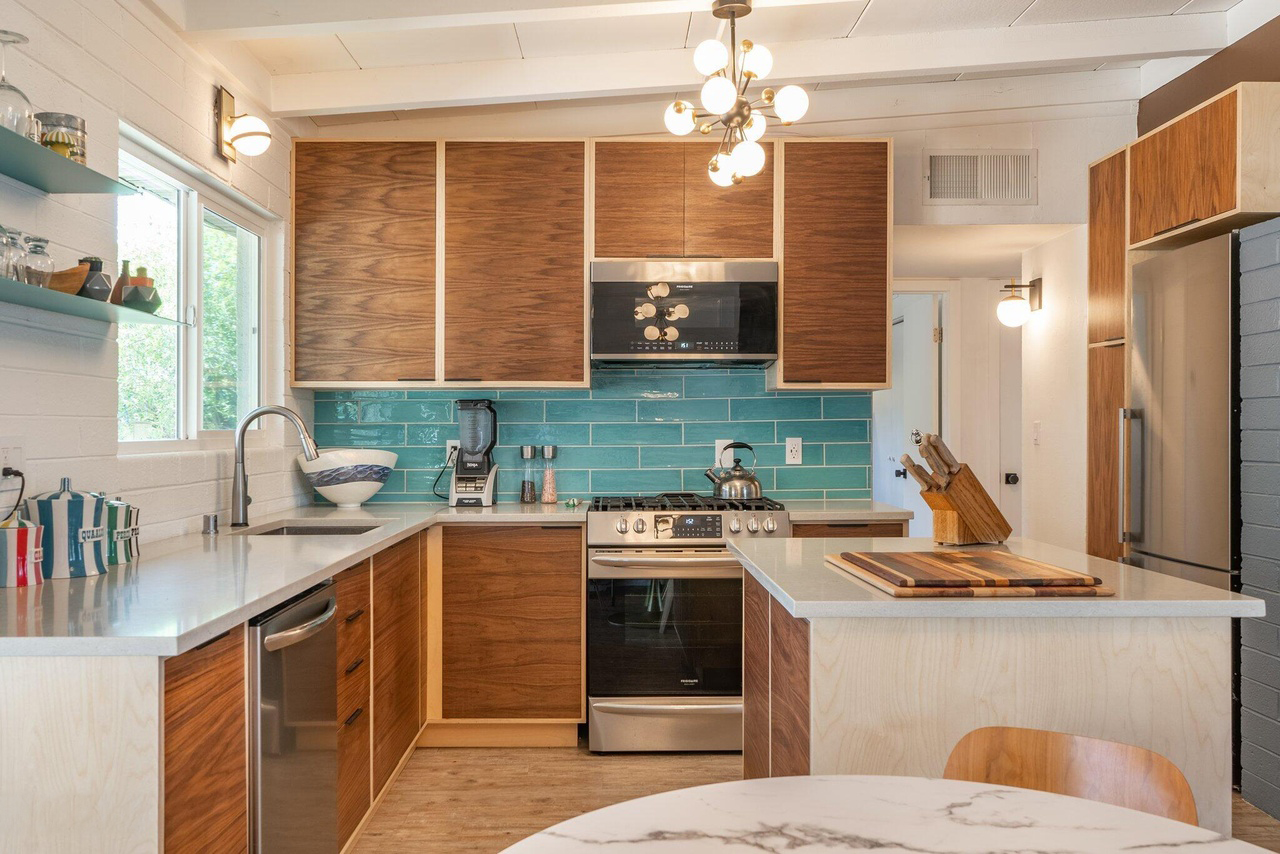 Renovated kitchen in Mesa, Arizona